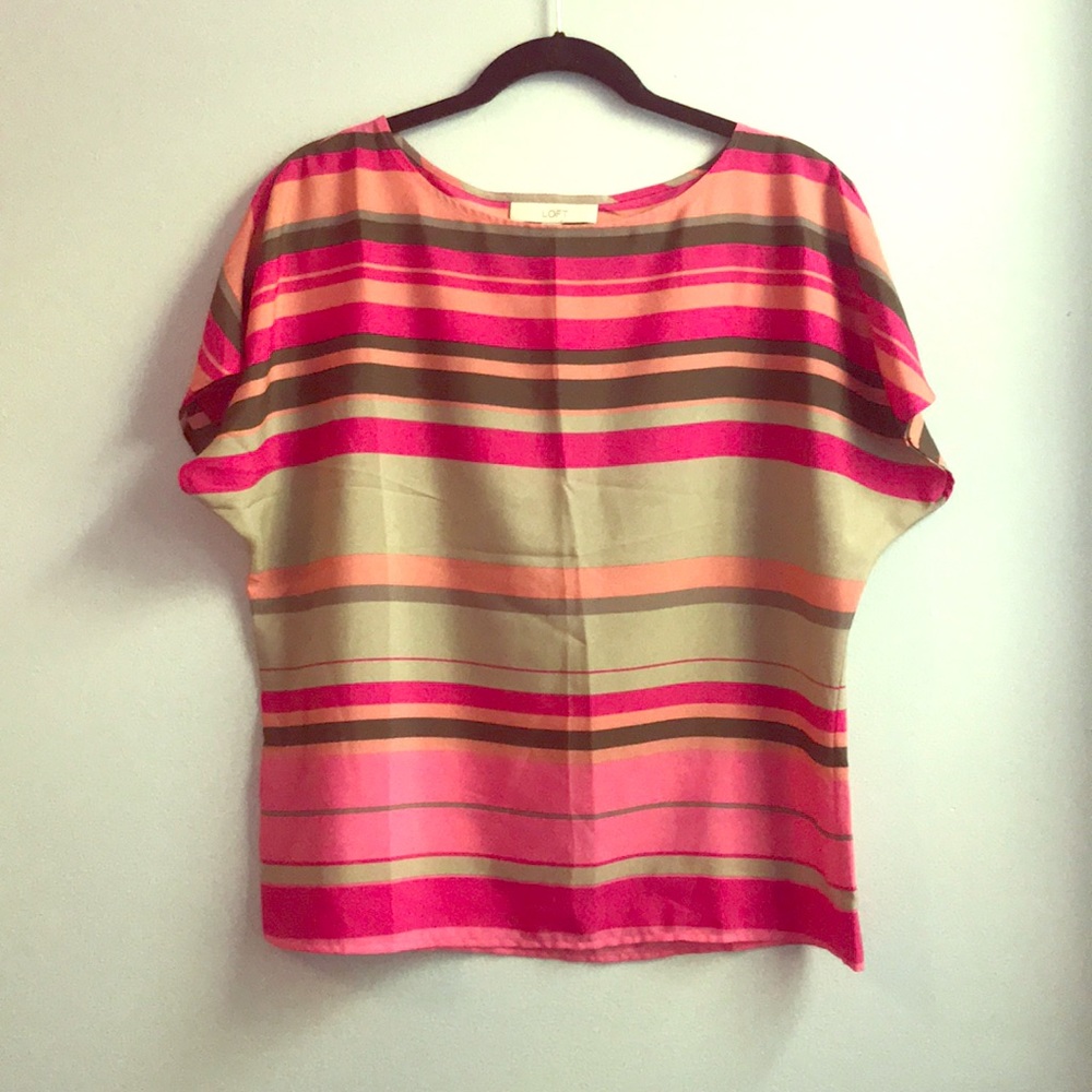 ☀️Bright Striped LOFT Top☀️